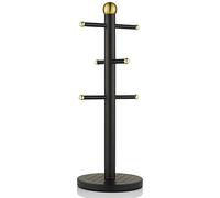 Swan SWKA17520BLKN Gatsby 6 Branch Mug Tree, Black, One Size