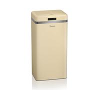 Swan SWKA4500CN Retro Square Cream Sensor Bin - 45 Litre