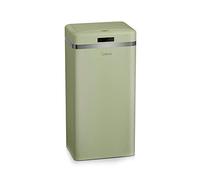 Swan SWKA4500GN Retro Kitchen Bin with Infrared Technology, Square, 45 Litre, Green
