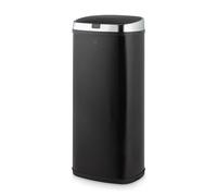 Swan 50L Square Sensor Bin Black
