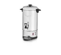 Swan SWU10L Catering Urn with Automatic Temperature Control, Drip Tray, 10L, 1600W, Stainless Steel, Silver