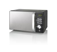 Swan Symphony Microwave Oven 700W LED Digital Display 20L Freestanding 60m Timer - Black