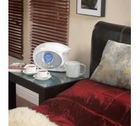 Swan Teasmade Rapid Water Boiler With Analogue Clock And Alarm (850W, 600Ml by