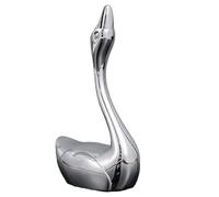 Swan Tool Holder - Weight 79 g, Silver Zinc Alloy, Unique Shape Tool Holder | Chopstick Rest Ornament Counter Restaurant Dining Party Catering Apartment Study Buffet Cutlery Suppor