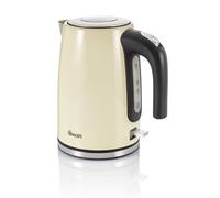 Swan Townhouse 1.7L 2200W Quick Boil Elegant Kettle - SK14015 (Cream)