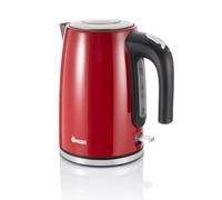 Swan Townhouse 1.7L 2200W Quick Boil Elegant Kettle - SK14015 (Red)