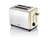 Swan TownHouse 2 Slice Toaster Stainless Steel ST14015 (1, CN (Cream))