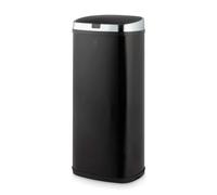 Swan Townhouse 50L Sensor Bin in Black - Large Capacity Kitchen bin