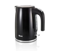 Swan Townhouse Black 1.7L Jug Kettle SK14015BN - 2 Year SWAN guarantee