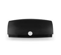 Swan Townhouse Bread Bin, 14 Litres, Black SWKA18529BLK