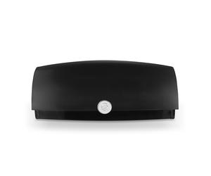 Swan Townhouse Bread Bin, 14 Litres, Black SWKA18529BLK