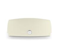 Swan SWKA18529CN Townhouse Bread Bin with Ventilation, Colour Coated Iron and Roll Top Lid, 14 Litre, Cream