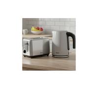 Swan Townhouse Grey Kettle & 2 Slice Toaster Set