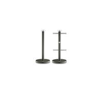 Swan Townhouse Towel Pole and 6 Mug Tree Set, Graphite Grey SWKA18531GRP