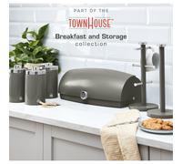 Swan TownHouse Towel Pole & Mug Tree Kitchen Set SWKA18531GRP (Grey)