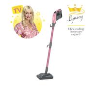 Swan TV's Queen of Clean 16-in-1 Steam Mop, 3 Steam Settings, Detachable Handheld, 350ml Tank, 1300W - Pink, SC30131QOC