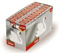 Swan Ultra Slim Silver Precut Filter Tips Full Box Of 20 by Rizla