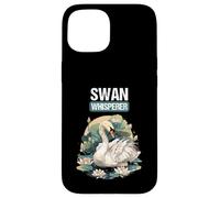 Swan Whisperer. Swans Swan Case for iPhone 15