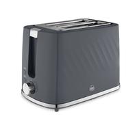 Swan ST14071GRY Windsor 2 Slice Toaster with 7 Browning Levels, Defrost/Reheat/Cancel Functions, Self-Centring Functions and Removable Crumb Tray, 900W, Grey