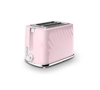 Swan Windsor 2 Slice Toaster with 7 Browning Levels for Toast, Breakfast Muffins and Bagels, Removable Crumb Tray, Defrost/Reheat/Cancel, Cord Storage, Non-Slip Feet, 900W, Pink, ST14071PNK
