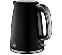 Swan Windsor Electric Jug Kettle 3000W 1.7 Litres - Black - 1.7 Litres