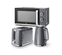 Swan Windsor 2 Slice Toaster, 1.7L Kettle and 20L Microwave Set