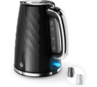 Swan Windsor Rapid Boil Kettle with Removable Limescale Filter, Boil Dry Protect