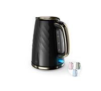 Swan Windsor Textured Kettle In Black Black