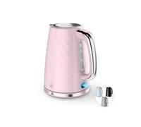Swan Windsor Textured Kettle In Light Pink Light Pink