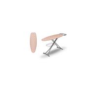 Swan x Lynsey Large Ironing Board and Ironing Board Cover, Pink & Grey EEJB377
