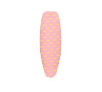Swan x Lynsey Large Ironing Board Cover, Reflective Technology, Metallised Cotton, Fitted Design, Pink