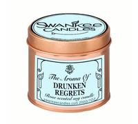 Swankee Candles - Drunken Regrets - Novelty Scented 7oz Candle in Tin - Funny, Rude, Cheeky Gift
