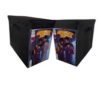Swanky Nerd Comic Vision Comic Book Storage Box and Comic Book Display [Patent Pending] - Removeable, enclosed top - 2pack