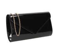SwankySwans Women's Alisa Clutch Bag, Black