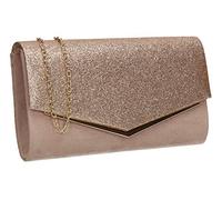 SwankySwans Women's Janey Clutch Bag, Nude