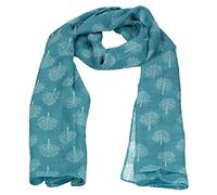 SwankySwans Mulberry Tree Celebrity Designer Scarf Womens Scarf Shawl Wrap Ladies Long Scarf (Teal)