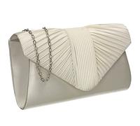SwankySwans Women's Sophie Clutch Bag, Ivory