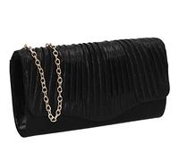 SwankySwans Women's Alice Clutch Bag, Black