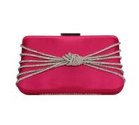 SwankySwans Women's Amara Clutch Bag, Fuchsia, One Size