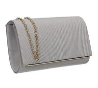 SwankySwans Women's Amy Clutch Bag, White