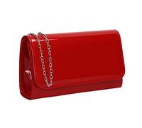 SwankySwans Women's Diaz Clutch Bag, Red, One Size UK