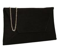 SwankySwans Women's Dory Clutch Bag, Black