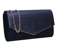 SwankySwans Women's Janey Clutch Bag, Navy