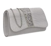 SwankySwans Women's Julie Clutch Bag, White