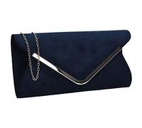 SwankySwans Women's Karlie Clutch Bag, Navy Blue