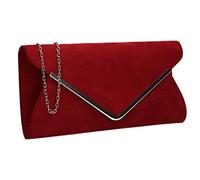 SwankySwans Women's Karlie Clutch Bag, Red