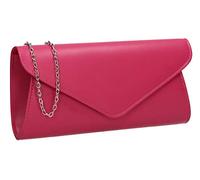 SwankySwans Women's Lora Clutch Bag, Fuchsia
