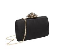 SwankySwans Women's Rosie Clutch Bag, Black, One Size