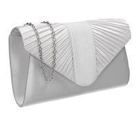 SwankySwans Women's Sophie Clutch Bag, White
