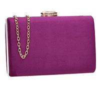 SwankySwans Women's Surrey Clutch Bag, Purple